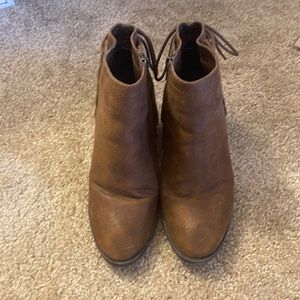 Brown booties